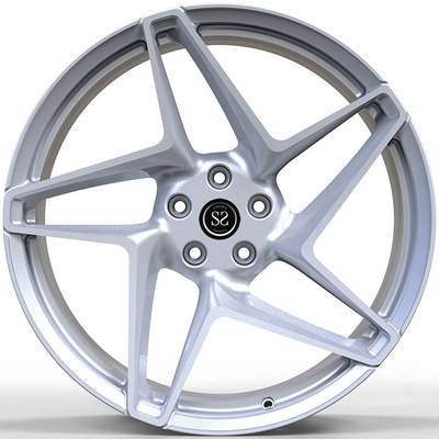 SF90 Spider Custom Forged 1PC Rims Silver Staggered 9.5Jx20 و 1.5Jx20