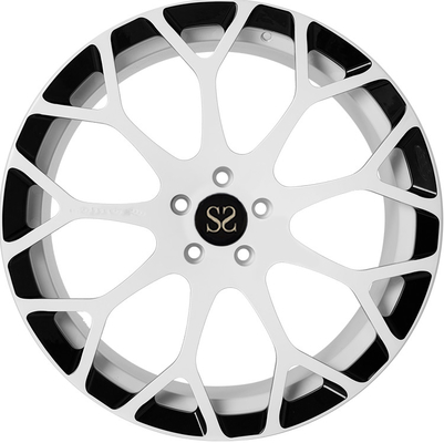 رینگ چرخ دار 20 اینچی 1 تکه فورج برای آئودی RS7 5x112 سفید و مشکی