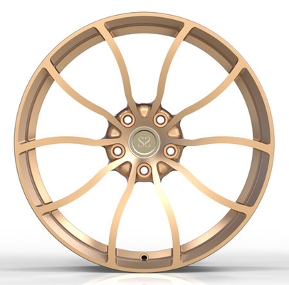 چرخ نقره ای رنگ 20X9 یک تکه برای BMW 520d F10 2014