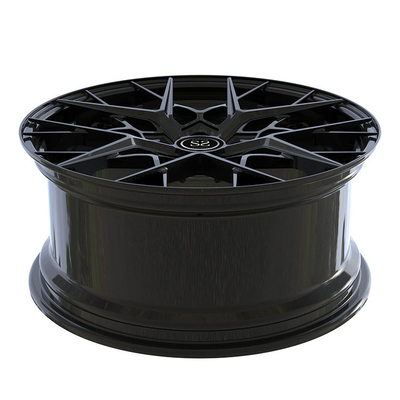 مناسب برای Audi RS3 Gloss Black Muti-Spoke سفارشی فورج آلیاژ آلومینیومی رینگ های 5x112 Staggered 19 و 20 اینچی