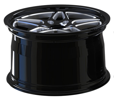 رینگ های مونوبلوک فورج شده Hyper Black Gloss Black 19x8.5