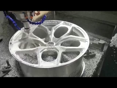 رینگ های مشکی ساتن 1 تکه فورج یک تکه 18X10.5 برای چرخ های اتومبیل BMW Mercedes Porsche