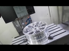 رینگ های آلیاژی ماشین اسپرت 21 سانتی متری 1 تکه چرخ های فورج شده تفنگ قفل مهره فلزی