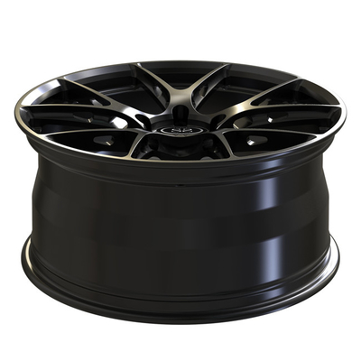 دیسک‌های 19 اینچی چرخ‌های مشکی ساتن 1 تکه برای رینگ‌های لوکس سوراخ‌های مونوبلوک آئودی S5