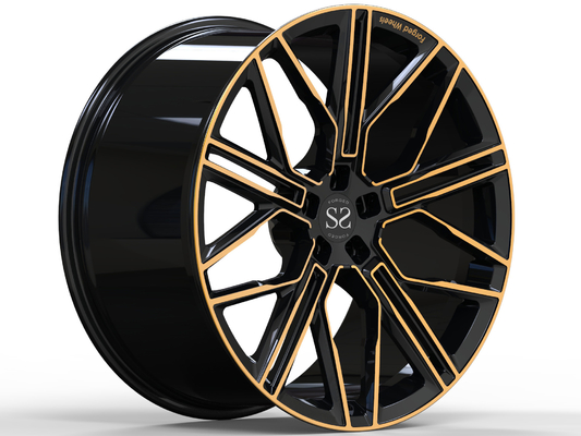 چرخ های تک قطعه برنز سیاه برای BMW X5