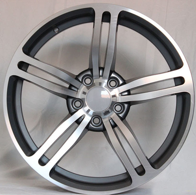 چرخ دنده های 20 اینچی برای BMW M5 / Gun Metal Machined Customized Forged Aluminium Alloy Rims