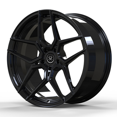 Ss1057 21x13 J Gloss Black 1 PC Forged Wheels Alloy For Lamborghini Aventador 2016 5x112 5x120
