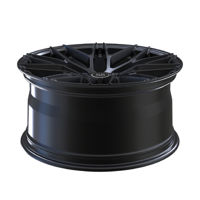 چرخ مسافرتی اتومبیل لوکس Brixton Matte Black PCD 114.3 1 قطعه سفارشی