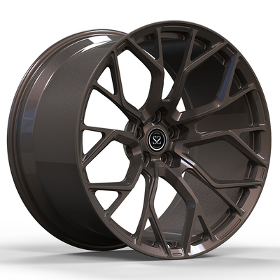 20x8.5 20x9.5 1 تکه چرخ فورج رینگ آلیاژی برنزی مناسب برای بنز C43