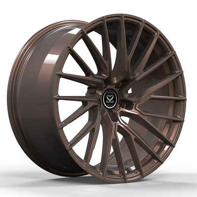 Staggered 1 PC Concave Wheels Forfed Rims 18 19 20 21 Inch Bronze