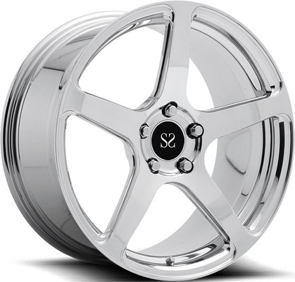 کروم سفارشی 1 تکه رینگ چرخ فورج شده 22x9.5 22x10.5 اینچی برای Dodge Challenger