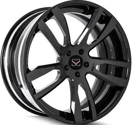 صورت سیاه 3PC رینگ آلومینیومی فورج شده چرخ Ford Mustang 20x9.5 | 20x12.5