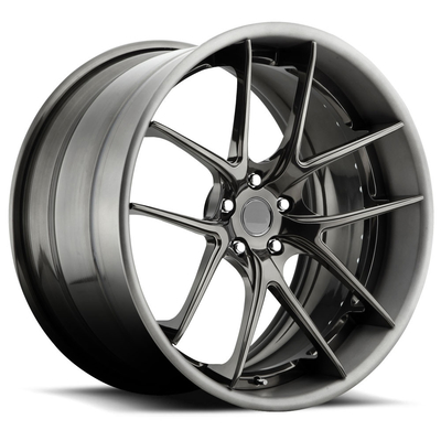 21X9 / 21X10.5 3PC رینگ آلیاژ آلومینیوم فورج ET 90mm برای مرسدس بنز Amg Cls63