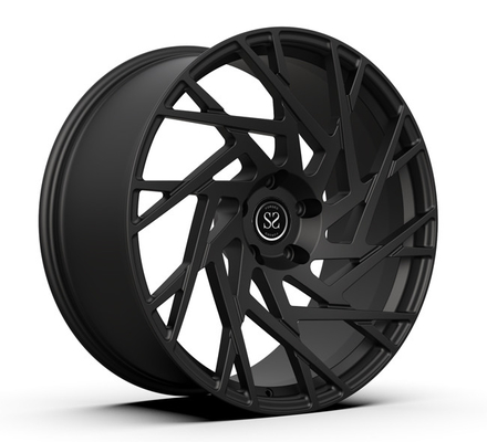 رینگ های مونوبلوک فورجی 23 اینچی 23x10 چرخ های گرافیتی مشکی مرسدس بنز 5X130