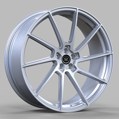 رینگ های آلیاژی آلومینیومی آهنگری 1 عددی سفارشی نقره ای 19x8.5 18x8.5 برای SUBARU WRX VB