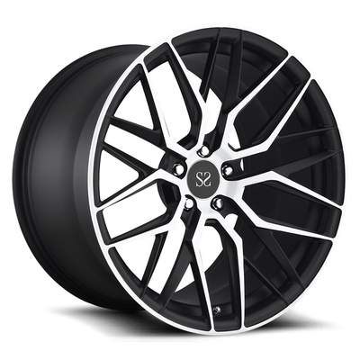 آلیاژ آلومینیوم 1PC جفت گیره های سفارشی PCD 5x120 سفید و سیاه صورت ماشین