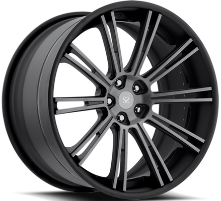 برای بنز SLS کلاس مشینی سیاه صورت 18 19 20 21 22 اینچ 2PC چرخ های سفارشی آلیاژ جعل شده