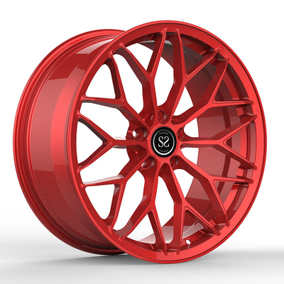 19 X (8~12) سفارشی تقلب شده 1-PC Rims Gloss قرمز برای مرسدس بنز V-Class W447 2015.. 2025