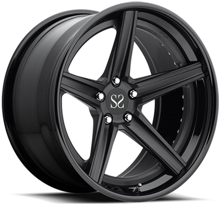 2-PC فلزات تقلبی پرفورمنت ریمز 18 19 20 21 22 23 اینچ سیاه برای چرخ های بنز S65 Amg