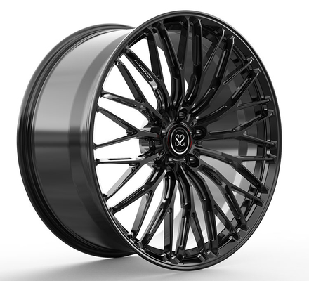 22x10.5 و 22x11 رنگ سیاه درخشنده برای BMW X5