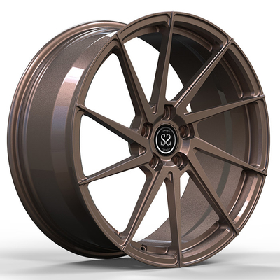C6 Z06 Corvette Twist سبک جعل شده 1-PC ریم ها برنز 19x11 و 19x12