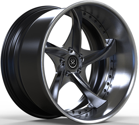 5x115 20x11.5 و 20x12 چرخ های دو قطعه سفارشی برای Doge Challenger