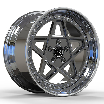 فورد GT 21x13 و 20x9.5 دو قطعه چرخ های جعل شده