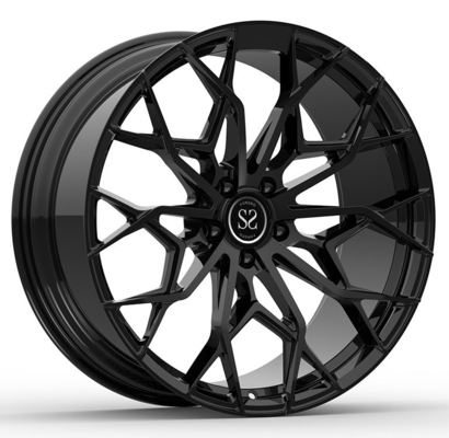20x10.5 ET14/20x11 ET12/5x112/66.5 ساتن سیاه یک قطعه چرخ های جعل شده برای BMW M3 2023