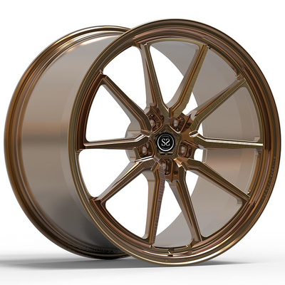 21x9 ET28/22x11.5ET22/5x114.3/67.1 برنز درخشان برای فراری F8 Tributo