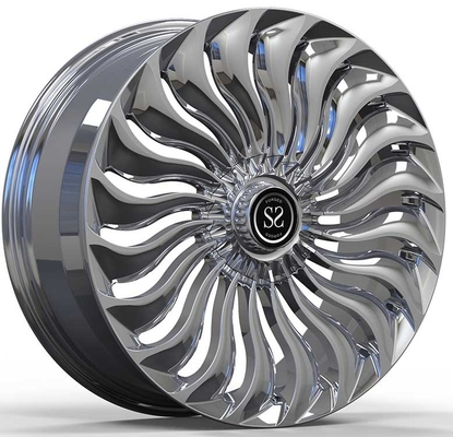 S500 W222 چرخ‌های سفارشی کروم 1PC Forged 20x8.5J