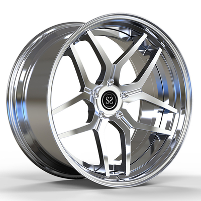 BMW M3 G80 کروم دو قطعه چرخ آلات 21x10.5 و 21x11.5