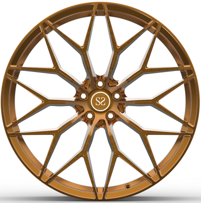 20x8 ET35/5x120/66.1 برنز براق برس خورده برای VOYAH Dreamer 2023 HYBRID