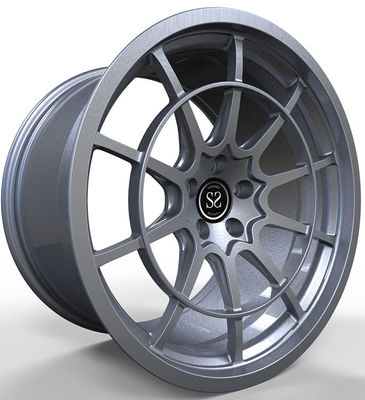 21x11 سفارشی 1-PC تقلب آلومینیوم آلیاژ رم نقره برای آئودی Rs6 C7 سال 2013