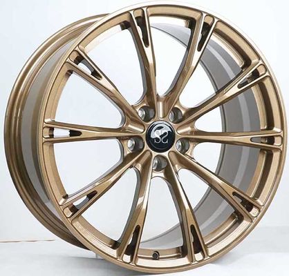 20x9.0/ET32/21/5x112/66.6 برنز درخشان 1-PC سفارشی برای آئودی تمام جاده C7