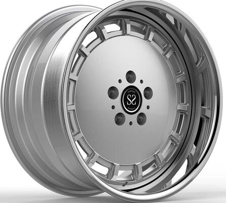 19x8.5ET38/19x9.5ET56/5x112/66.6 3-PC پولیش + برنز برای 2019 مرسدس بنز C-Class AMG C 63 S Br205