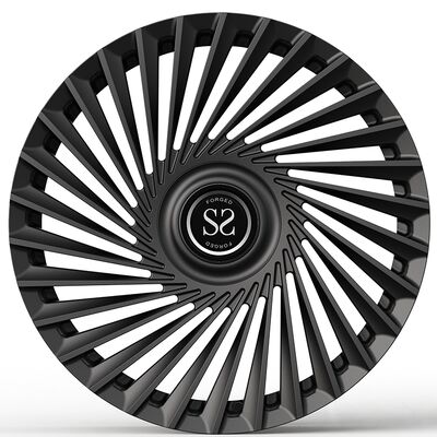 22x10.5J کلاه شناور ساتن سیاه 1-PC حلق های جعل شده برای کلاس G 6.3 amg 2020