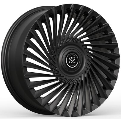 22x10.5J کلاه شناور ساتن سیاه 1-PC حلق های جعل شده برای کلاس G 6.3 amg 2020