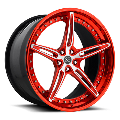 3-PC سفارشی چرخ های تقلبی 19x9.0 و 19x12 برای Mustang 350 chasee 20