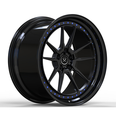 چرخ سفارشی 5x112 5x120 5x130 19 اینچ برای رینگ های اتومبیل مرسدس بنز S63 آئودی Rs6 Bmw M6