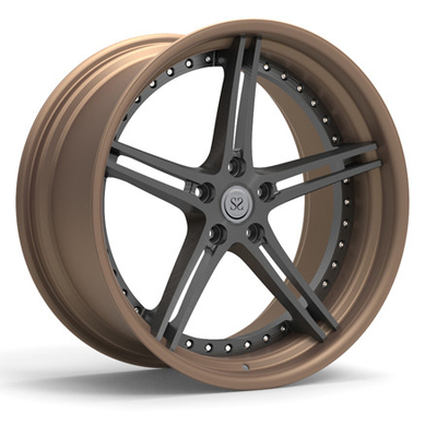 Barrel Bronzed Centre Brushed Gun Metal Metal Forged Wheel Polish for Mercedes Benz Eslass350cdi سال 2010