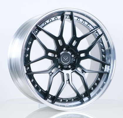 Gloss Black Center Polished بشکه 21x9.5 21x11 جعلی چرخ اتومبیل متلاشی شده برای مرسدس بنز C کلاس