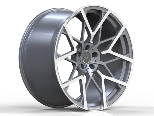 پرداخت Bmw X6 2 Pieces A6061 Aluminium 20 Forged Wheels