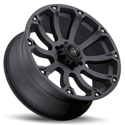 سفارشی 6 X 139.7 5 X 150 5 X 127 چرخ آلومینیوم فورج 19 20 22 24 اینچ مشکی مات