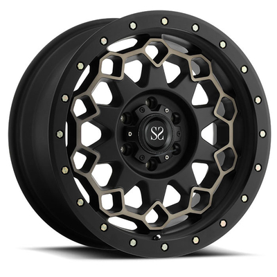 6 X 139.7 -44 ET Big Lip T6 چرخ های سفارشی آهنگری آلیاژ آلومینیوم برای فورد رنجر 5x120