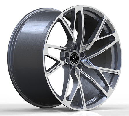 چرخ‌های فورج شده سفارشی ۲۲ اینچی Bmw X5 F15 6061 T6 آلیاژ آلومینیوم تفنگ فلزی