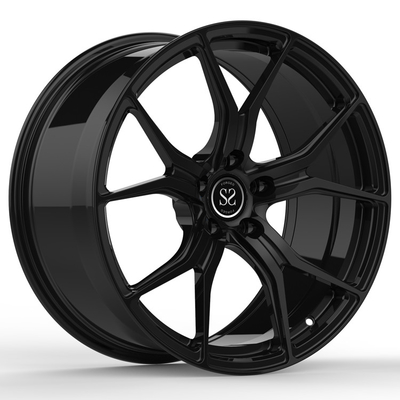 مونوبلوک مشکی براق آلیاژی 1 تکه چرخ فورج 19 اینچی 19x8.5 19x9.5 برای سری 3 G20
