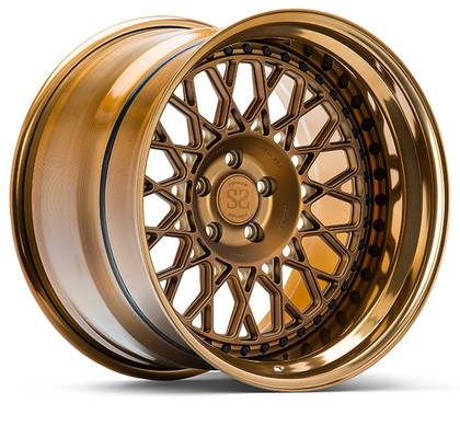 Vossen Style 3 Piece Forfed Wheels 20 inch برنز جلا داده شده برای رینگ خودروهای لوکس