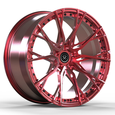 Lamborghini 24 23 22 21 20 139.7mm PCD 2 Piece Forged Wheels Bolt Pattern 5x120 5x114.3